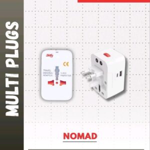 SHIFY Nomad Universal Travel Adapter – 6A | Surge Protection | Dual USB Ports